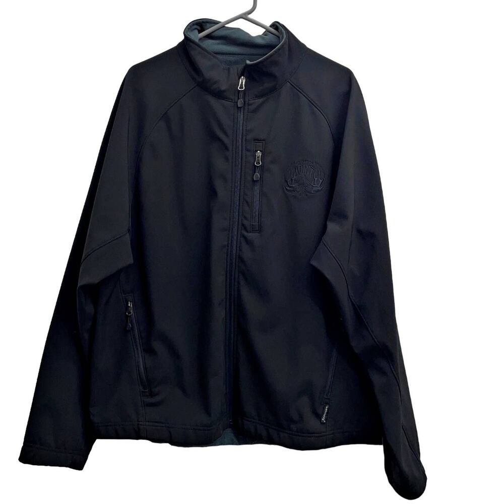 The Joint Tulsa OK Landway Soft-Shell Black Jacket Hard Rock Cafe X-Large XL